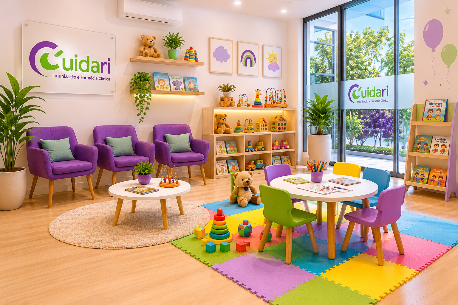 Espaço infantil Cuidari